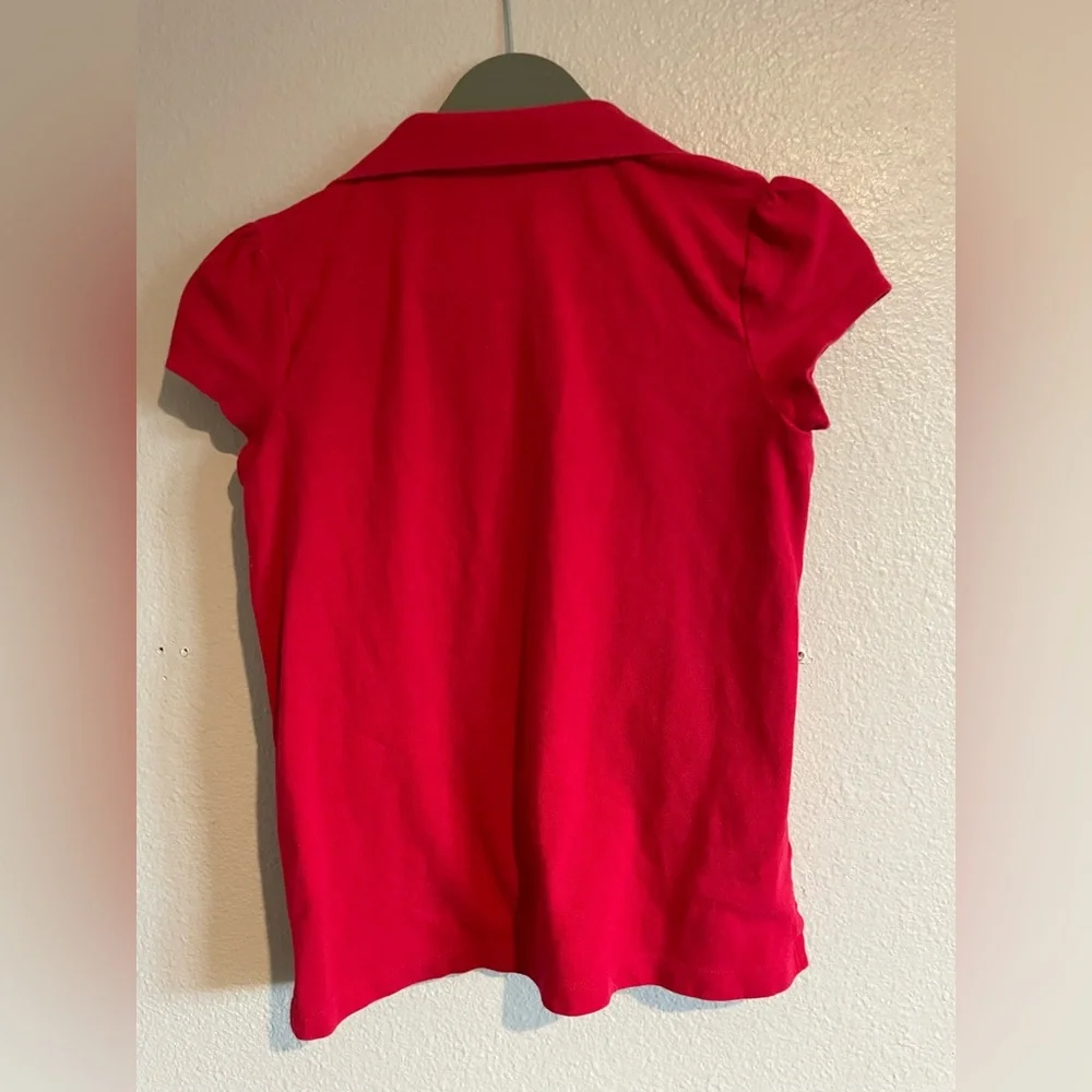 The Children’s Place Red Polo Uniform Shirt